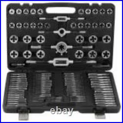 Tap and Die Set Metric SAE Standard Bearing Steel Taps Essential Threading Tool