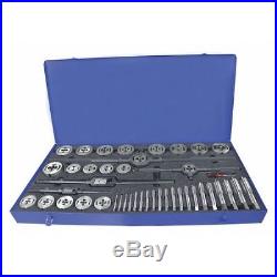 Tap and Die Set, Pieces 45, Carbon Steel GREENFIELD THREADING 423163