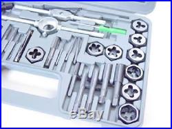 Tap and Die Set SAE and Metric 80 Piece in Cases New