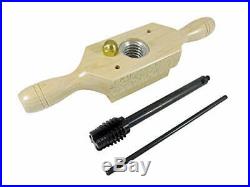 Taytools 768495 Wood Tap and Die Set for Male/Female ID / OD Threads Hard Maple