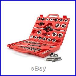 Tekton Inch SAE Tap And Die Set Alloy High Speed Steel 45 Piece Tool Kit Case