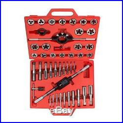 Tekton Tap and Die Set 45 Piece Inch SAE T Handle Wrench Screwdriver Tool Case