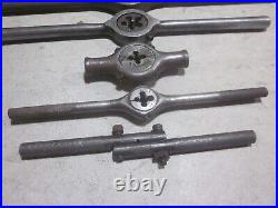 Threading Die Stock Handle Wrench Machinist Set Morse USA American Tool & Die +
