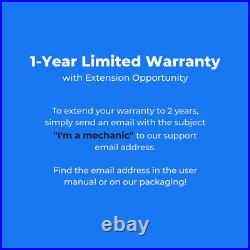 Toolant 127Pcs Sae/Metric Tap and Die Set, Ratcheting SAE Metric TAP and Die Set