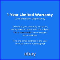 Toolant 127Pcs Sae/Metric Tap and Die Set, Ratcheting SAE Metric TAP and Die Set