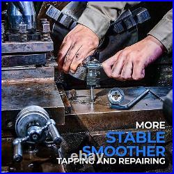 Toolant 127pcs SAE/Metric Tap and Die Set, Ratcheting SAE Metric TAP, N