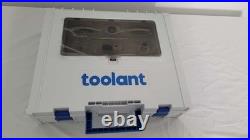 Toolant 127pcs SAE/Metric Tap and Die Set, Ratcheting SAE Metric TAP and Die Set