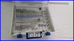 Toolant 127pcs SAE/Metric Tap and Die Set, Ratcheting SAE Metric TAP and Die Set