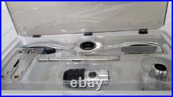 Toolant 127pcs SAE/Metric Tap and Die Set, Ratcheting SAE Metric TAP and Die Set