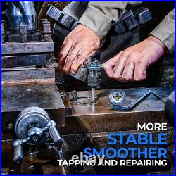 Toolant 127pcs SAE/Metric Tap and Die Set, Ratcheting SAE Metric TAP, deal