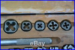 Tough Sears Craftsman Tap & Die Set 5499 With Original Wood Case