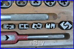 Tough Sears Craftsman Tap & Die Set 5499 With Original Wood Case