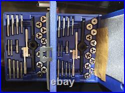 Two Irwin tap and die sets, 24 piece SAE and Metric sets #1900204/1900205