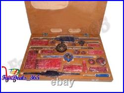UNC Tap and Die Set 1/4 to 1 Boxed Complete Heavy Duty