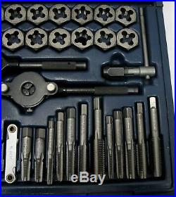 USA Made Sears Craftsman 50pc Tap and Die Set SAE/Metric 952381 Made in USA