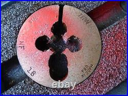 USGI Greenfield US Screw Threading Large High Speed Tap & Carbon Die Set