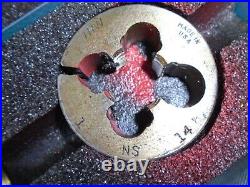 USGI Greenfield US Screw Threading Large High Speed Tap & Carbon Die Set