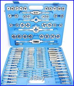 US PRO 110pc UNF NS UNC SAE AF and Metric Tap and Die Set Kit Engineering 2654