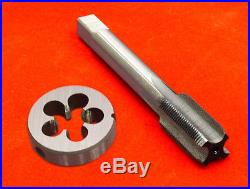 =US SELLER=1/2-28 TPI Tap and Die Set UNEF HSS Right Hand =LIFETIME WARRANTY=302