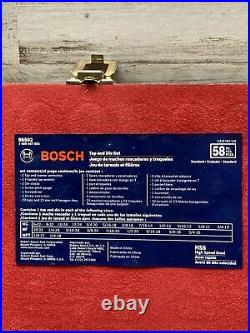 Used Bosch No. 96502 58-Piece Tap & Die Set Missing 8 Pieces