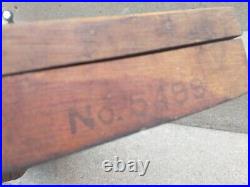 VINTAGE Craftsman 5499 Tap and Die Set in ORIGNAL Wooden Case COMPLETE
