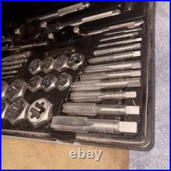 VINTAGE Craftsman, Kromedge 59 Piece Tap And Die Set, No. 9-52151/GOOD CONDITION