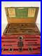 VINTAGE GREENFIELD TAP AND DIE LITTLE GIANT SET No. A-1 5 Sizes Orig. Wood Box +