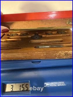 VINTAGE GREENFIELD TAP AND DIE LITTLE GIANT SET No. A-1 5 Sizes Orig. Wood Box +