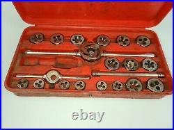 VINTAGE HANSON ACE SUPER HEX TAP & DIE SET No. 606 MADE IN USA (INCOMPLETE)