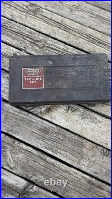 VIntage Craftsman Kromedge 59 Piece Tap & Die Set 9-52151 Made in USA 1972