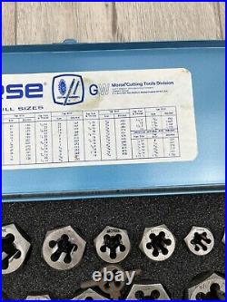 VTG Morse Cutting Tools Hexagon 20 pc Die Set # 195 List 7200 Carbon Steel