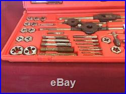 Vermont America Large SAE Tap and Die Set, complete 6/32-1 USA MADE