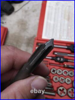 Vermont American 21739 52 Piece Tap and Die Set #6 to 3/4 USA Missing 2 Taps
