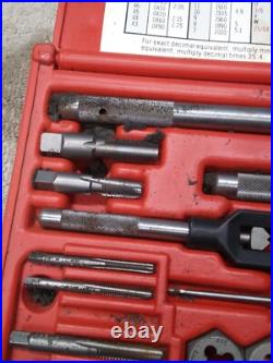 Vermont American 21739 52 Piece Tap and Die Set #6 to 3/4 USA Missing 2 Taps