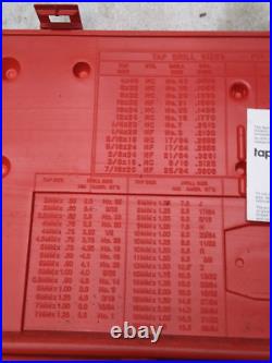 Vermont American 21739 52 Piece Tap and Die Set #6 to 3/4 USA Missing 2 Taps