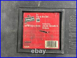 Vermont American 21739 58 Piece Tap and Die Set 3/4 Made in USA 26 MISSING