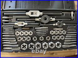 Vermont American 21739 58 Piece Tap and Die Set #6 to 3/4 Made in USA