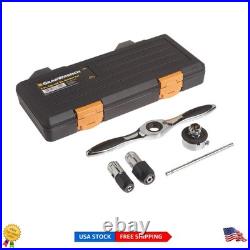Versatile 5 Pc Ratcheting Tap and Die Set Non-Sparking, Lightweight Design