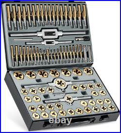 Versatile 86pc Tap & Die Set in Blow-Molded Case Durable & Portable Solutions
