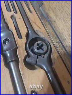 Vintage AMT. & D. CO. Tap & Die Original Dovetail Wood, PATENED October 19 1897