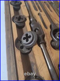 Vintage AMT. & D. CO. Tap & Die Original Dovetail Wood, PATENED October 19 1897