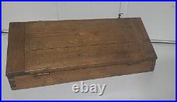 Vintage AMT. & D. CO. Tap & Die Original Dovetail Wood, PATENED October 19 1897