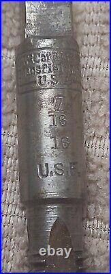 Vintage AMT. & D. CO. Tap & Die Original Dovetail Wood, PATENED October 19 1897