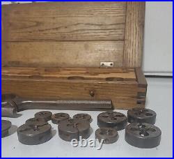 Vintage AMT. & D. CO. Tap & Die Original Dovetail Wood, PATENED October 19 1897