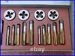 Vintage Ace USA 81 Piece Tap And Die Set Good Condition Large And Small Extra