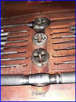 Vintage British Made Warrior England TG Precision Tools Tap And Die Set