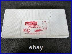 Vintage Craftsman 40pc SAE Kromedge Hexagon Tap & Die Set 5201 Made in USA