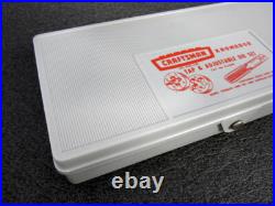 Vintage Craftsman 40pc SAE Tap & Die Set No. 5209 Kromedge Made in USA