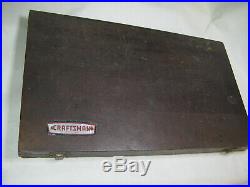 Vintage Craftsman 50 Pc Kromedge Tap and Die Set Original Box