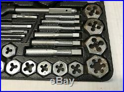 Vintage Craftsman Kromedge 55pc Mechanics Tap & Die Set SAE #52151 USA Made